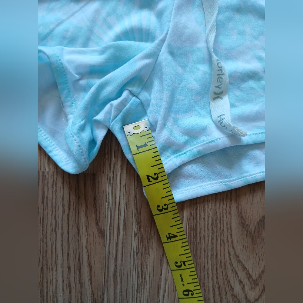 Hurley Women's Light Blue Floral Pattern Sleepwear Set - Picture 10 of 12